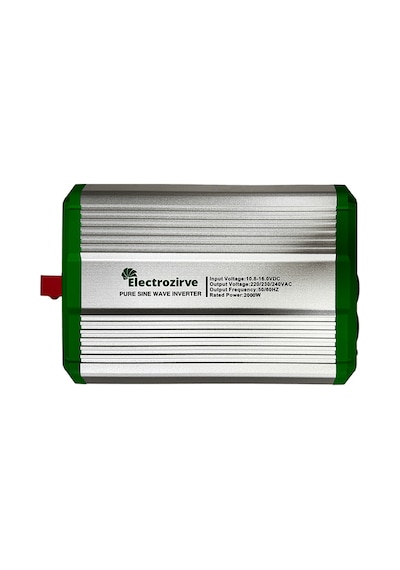 Electrozirve Ic Serisi 12v 2000 Watt Tam Sinüs İnverter