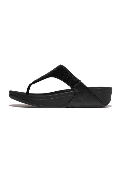 Roncato 090 All Black Terlik Kadın Diğer Jf3-090 /675 /b50 Fitflop Lulu Sequin Toe-post Siyah