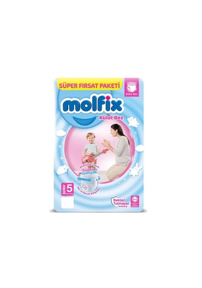 Molfix Külot Bebek Bezi 5 Numara Junior Ultra Fırsat Paketi 68 Adet