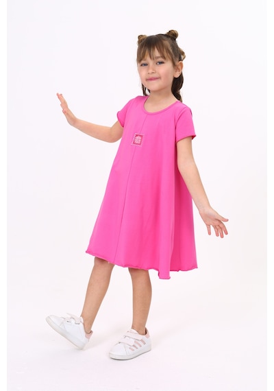 Toontoy Kız Çocuk Elbise Orkide