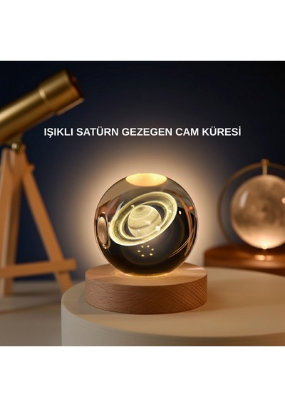 Depomıx - 5 Satürn Küre Kristal