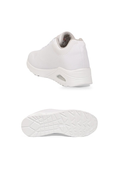 Bağcıklı Beyaz Unisex Yürüyüş Ve Spor Ayakkabı Sneaker 5101