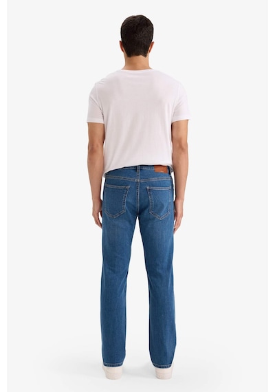 Defacto Sergio Regular Fit Normal Bel Boru Paça Jean Pantolon A6948ax26spnm28 Mavi-nm28