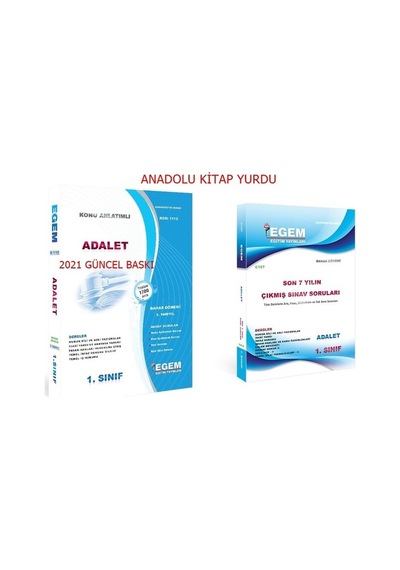 Egem Aöf Adalet 1. Sınıf Bahar Konu Soru Çıkmış