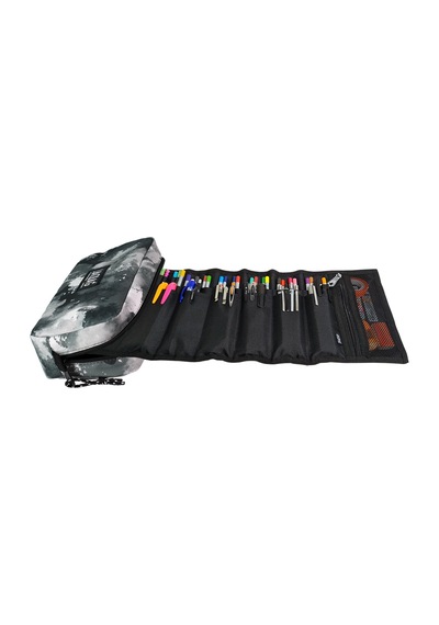 Jacbag Organizer Roll Up-rulo Organizer Kalem Çantası Organizer Roll Up-gri Bulut renkli