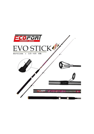 Ecoport Evo Stick 270 CM Spin Kamış 15 - 45 Gr