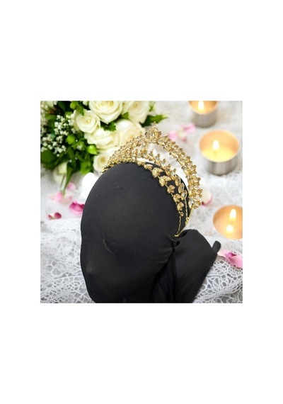After Party Gelin Tacı,kına,nişan,söz,after,bride,party Taç Sarı - 707821176 Sarı
