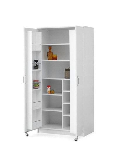 Ekonomik 2 Kapılı Mutfak Kiler Erzak Dolabı 86X50X180 (531811051)