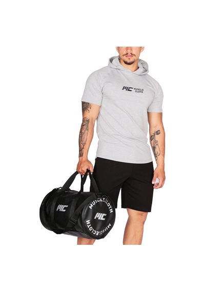Musclecloth Deri Silindir Çanta Siyah-Standart