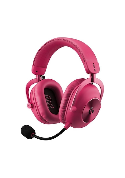 Logitech G Pro X3 Lightspeed Kablosuz Bluetooth Oyuncu Kulaklığı - Pembe