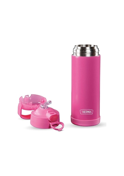 Thermos F422 Funtainer Çocuk Pipetli Termos 0,47l Neon Pink Pembe