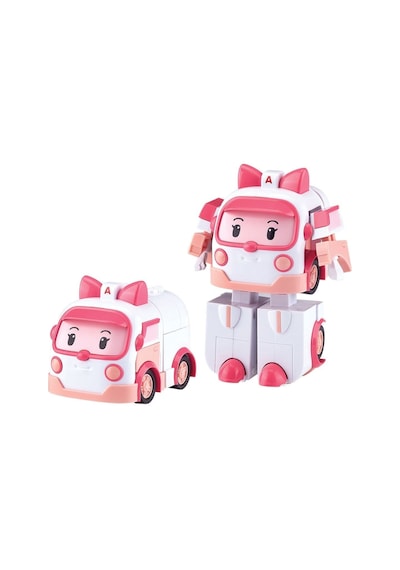 Polı Mrt-0651 Robocar Transforming Robot Figür Amber -necotoys Diğer