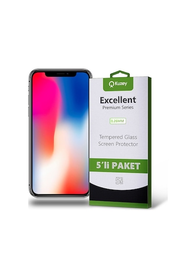 Apple Uyumlu iPhone X Ekran Koruyucu Cam 5 Adet (534061134) 20 Tl Fark Ile Apple Uyumlu iPhone Hızlı Şarj Kablosu