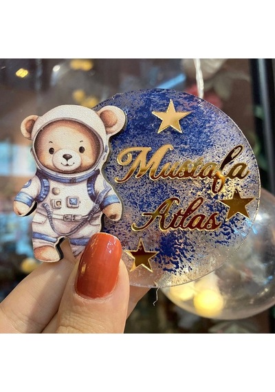 Baskıcı Amca 20 Li Astronot Boyalı Magnet