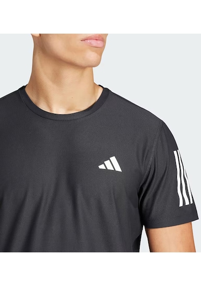 Black Adidas Erkek Koşu - Yürüyüş T-shirt Otr B Tee In1500 001