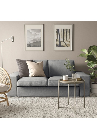 Ikea Bej Lüks Kanepe - 2'li Kanepe
