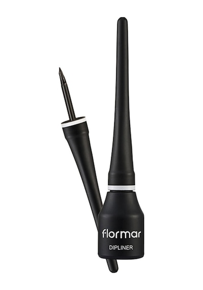 Flormar Yoğun Pigmentli Ve Kremsi Dokulu Yarı Mat Dipliner - 000 Black - 6 Adet Tarı