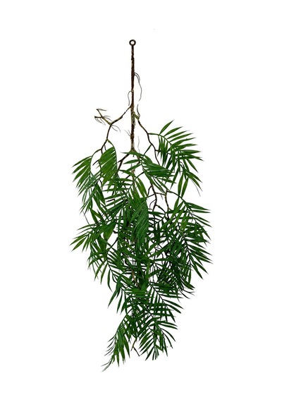 Yapay Bitki Areka Areca Yaprağı Sarkıt Yeşil 85 Cm