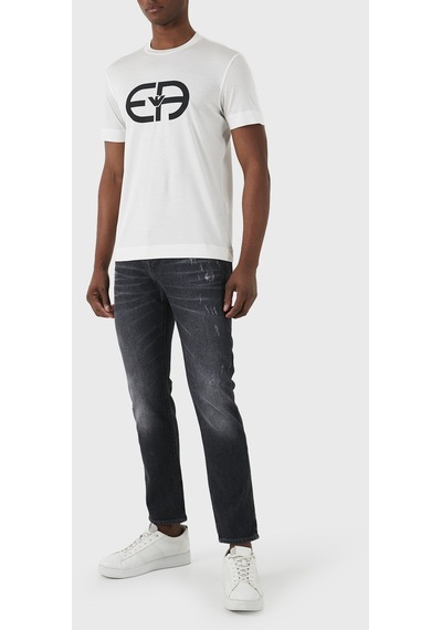 Emporio Armani Erkek Kot Pantolon 3d1j06 1d06z 0007 Siyah