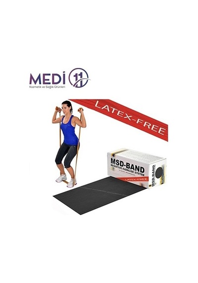 Moves Band 1.5 Metre Siyah Egzersiz ve Pilates Direnç Bandı Siyah
