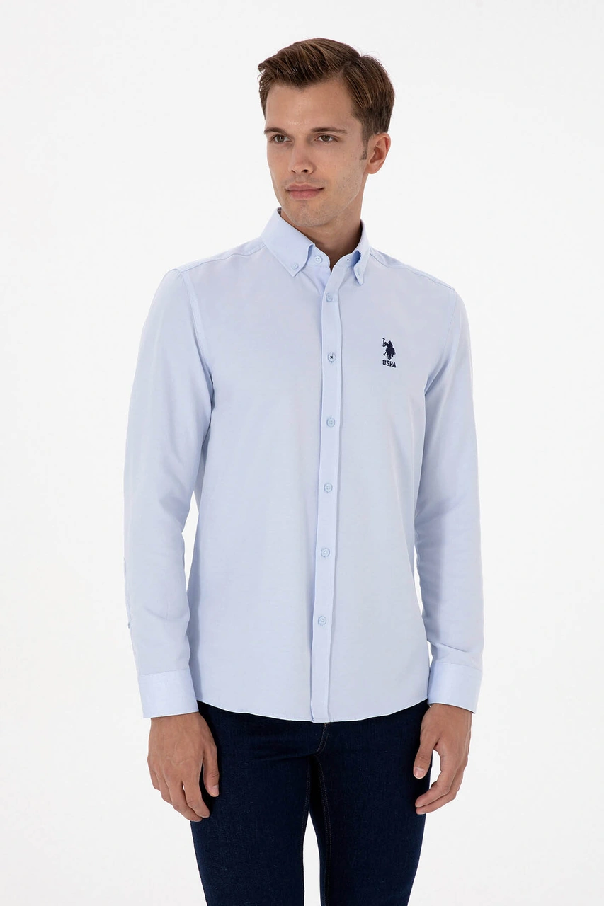 U.s. Polo Assn. Gox025k Açık Mavi Erkek Gömlek 2225582 Açik Mavi