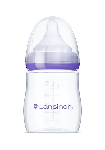 Lansinoh® 160 ML Biberon ve NaturalWave® Biberon Emziği (1 Ay+)