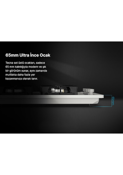 Tecna Süo 604X 4 Gözlü Gazlı Set Üstü Ocak