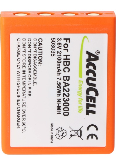 Accucell'Den Hbc Vinç Kontrolü İçin Uygun Hbc Ba223000 Pil