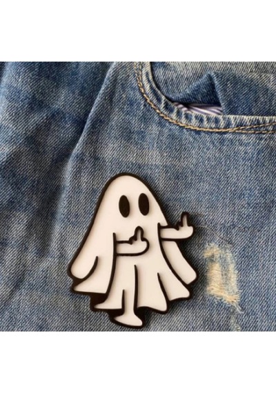 Hayalet Rozeti - Ghost Badge - Rozet - Hediyelik