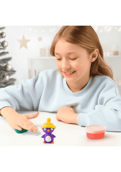 Hey Clay Yaratıcı Kil Seti - Winter Holidays