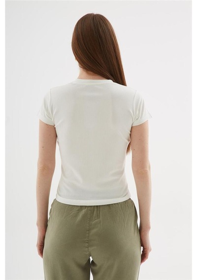 Fashion Friends Fashıon Frıends Kadın Düğme Detaylı Bluz 25y0494k1 Mor