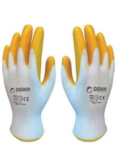 Demir Nitril Eldiven + Gözlük + Ikazyeleği Eldiven 5 Adet Gözlük Yelek 1 Er Adet