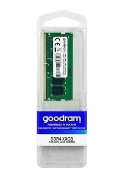 Goodram 32gb Ddr4 3200mhz Cl22 Notebook Ram Gr3200s464l22-32g