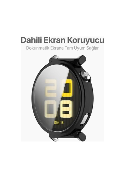 Huawei Watch Gt5 Pro 42mm İçin Saati Tam Saran Tpu Ekran Koruyuculu Çizilme Ve Darbelere Karşı Koruma Sağlayan Dokunmatik Etkilemeyen Silikon Kılıf Siyah, Gt5 Pro 42mm Çok Renkli Huawei Watch Gt5 Pro 42mm İçin Saati Tam Saran Tpu Ekran Koruyuculu Çizilme Ve Darbelere Karşı Koruma Sağlayan Dokunmatik Etkilemeyen Silikon Kılıf Siyah, Gt5 Pro 42mm Çok Renkli
