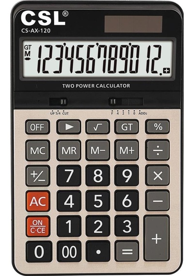 Csl Cs-ax-120 12 Hane Masa Tipi Hesap Makinesi Diğer