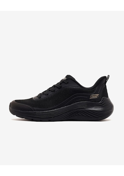 Skechers Bobs Squad Waves Kadın Siyah Günlük Ayakkabı 117483 Bbk Siyah