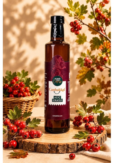 Canbakkal Doğal Yoğun Aromalı Alıç Sirkesi 500 ML