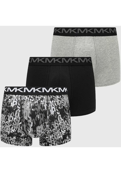 Michael Kors Mıchael Kors Erkek 3 Lü Boxer 6F21T10033-Malachıte Çok Renkli