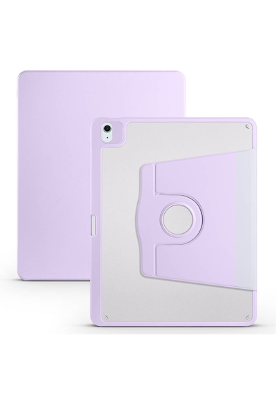 Arabulalaca Apple Uyumlu iPad Air 13 2024 Lila Renginde Kalem Bölmeli Dönebilen Stantlı Kılıf Standlı Kapak Arabulalaca Apple Uyumlu iPad Air 13 2024 Lila Renginde Kalem Bölmeli Dönebilen Stantlı Kılıf Standlı Kapak