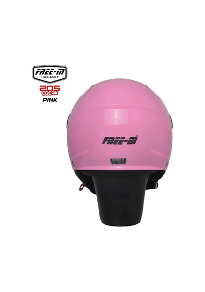 Free-m 205 Pembe Yarım Açık Çocuk Kaskı Pembe