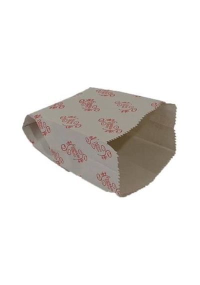 Kese Kağıdı Küçük Boy Poğaça Sandviç Kağıdı Ekmek Koymak Için Kuşe 12x20 Cm 50 Adet Kese Kağıdı