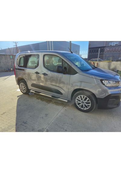 Opel Combo 2019-2025 Al-kar V2 Modeli Yan Basamağı + Arka Koruma Bar 2mm Çok Sağlam Opel Combo 2019-2025 Al-kar V2 Modeli Yan Basamağı + Arka Koruma Bar 2mm Çok Sağlam
