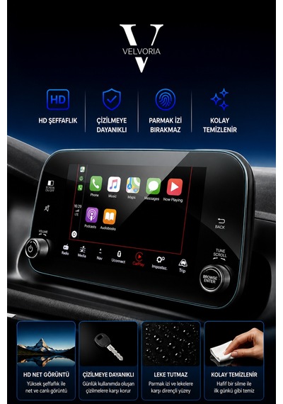 Fiat Egea Cross 2021 2022 7 Inç Navigasyon Nano Ekran Koruyucu