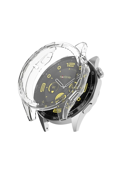 Novstrap Huawei Watch Gt4 46mm İle Uyumlu Ekran Koruyucu Ve Kasa Koruyucu Tpu Yumuşak Silikon Koruma