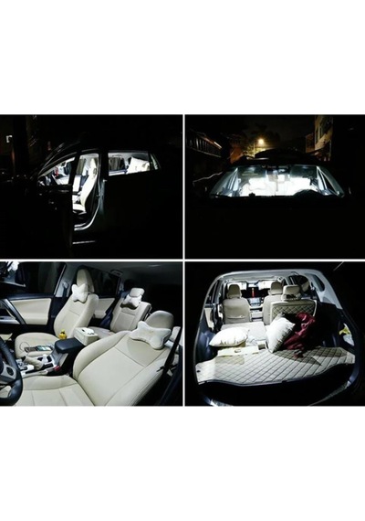 2 Adet 36mm Sofit Led Aydınlatma Tavan Plaka Oto İç Aydınlatma Sü