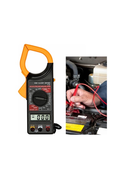 Dt-266 Dijital Buzzerlı Pensampermetre Multimetre Ölçü Aleti Ac Ve Dc Gerilim Diyot Test Fonksiyonu Dc Gerilim Ölçümü 1000 V'a Kadar Desteklenmektedir