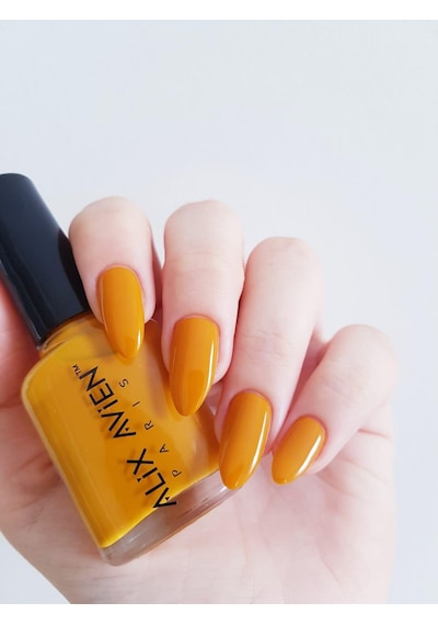 Alix Avien Hardal Oje 43 Yüksek Pigmentli Uzun Süreli Kalıcılık Hızlı Kuruma Nail Lacquer 43
