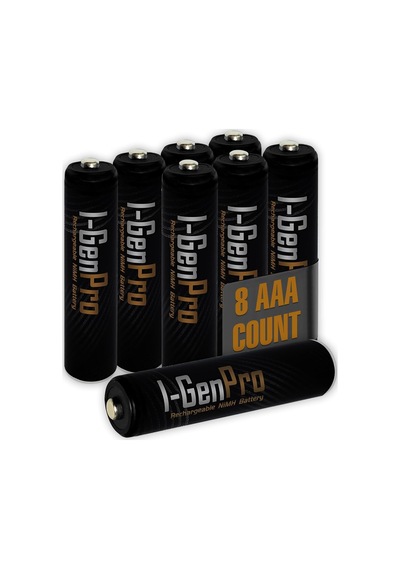 Pro P104 8 Adet Aaa 1100 Mah Şarj Edilebilir İnce Kalem Pil 1.2v Ni-mh Şarjlı Pil