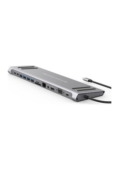 Mst-14u 14ın1 Type-c To Hdtv Multifunction 4k Ultra Hd 14 Ports Çevirici Dönüştürücü Adaptör