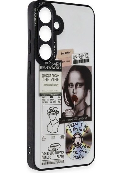 Lvsqvr Newface Samsung Uyumlu Galaxy S24 Plus Kılıf Mirror Desenli Kapak - Mirror - 2